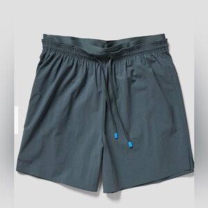 Janji Run Women's 5" Multi Short Ridgeline Grey Sz Medium Hike Workout Pockets